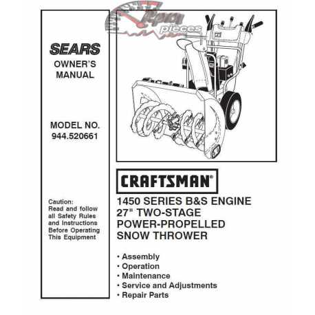 Snow blower parts barrie